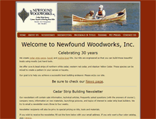 Tablet Screenshot of newfound.com